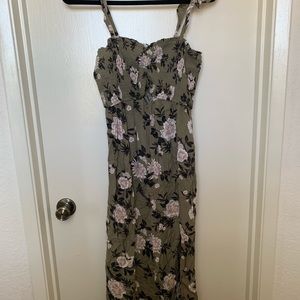 Olive & Floral AE Maxi Dress